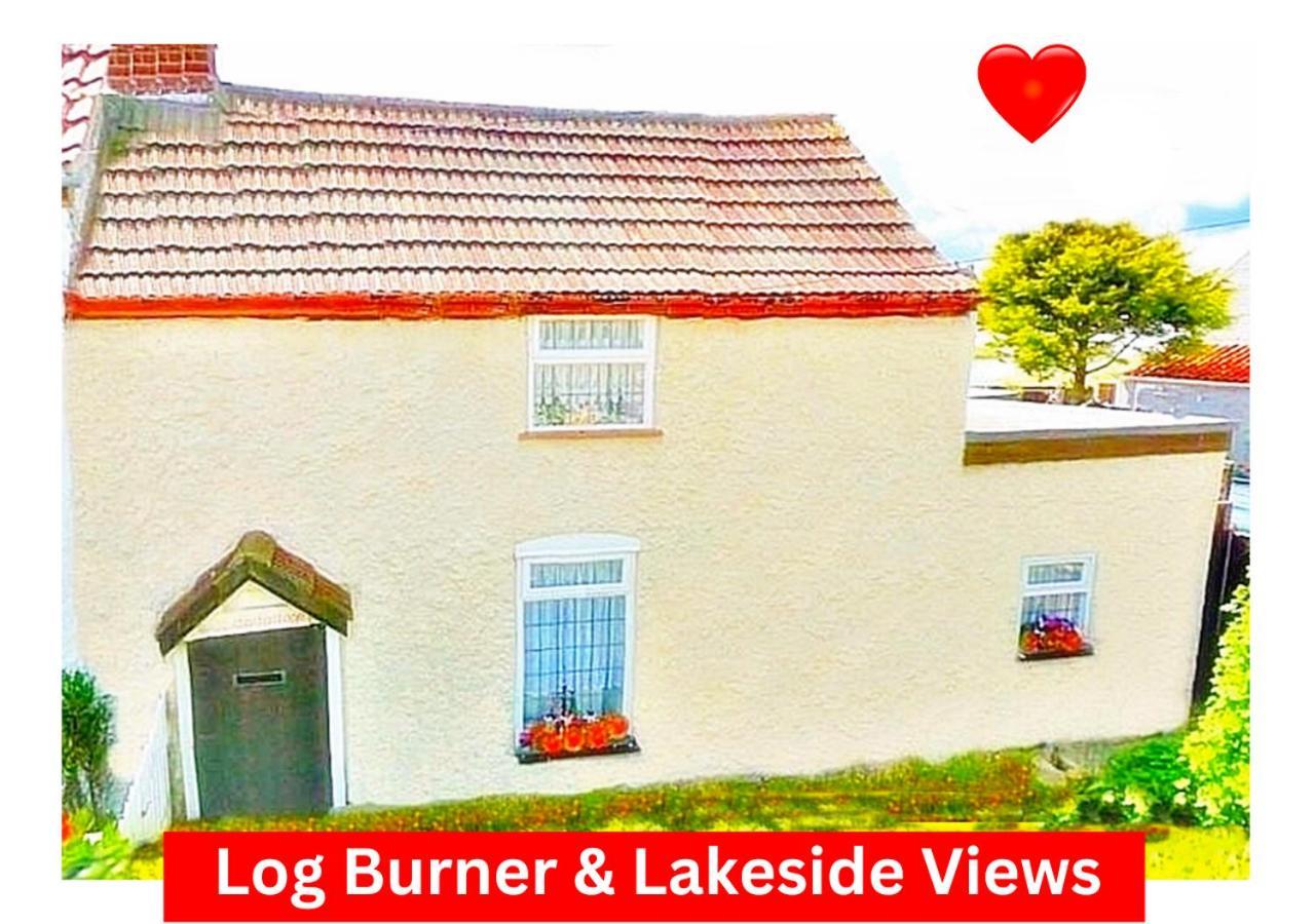 Fisherman's Cottage: Romantic Lakeside Retreat with Log Burner Mablethorpe Exterior photo